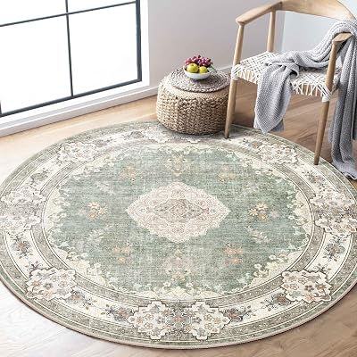 mujoo round rugs category